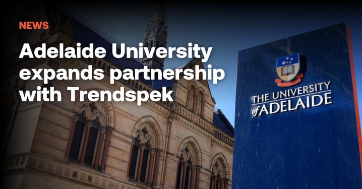 Adelaide University expands partnership with Trendspek