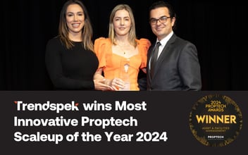 Trendspek wins Most Innovative Proptech Scaleup of the Year 2024