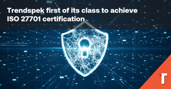 Trendspek first of its class to achieve ISO 27701