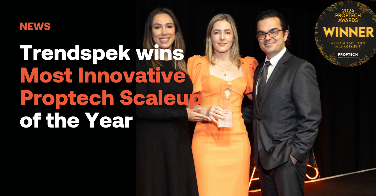 Trendspek wins Most Innovative Proptech Scaleup of the Year 2024